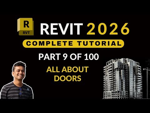 Autodesk Revit Tutorial for Beginners (Civil / Arch) || Revit 2026 Full Beginners Course (9)