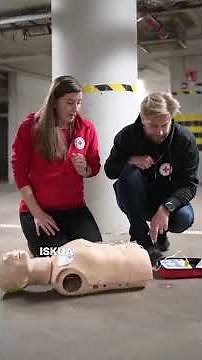 Defibrillaattorin käyttö - Punainen Risti Ensiapu ja Joel Harkimo