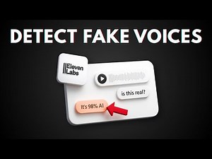 How to Tell if Voice is AI or Real Human - ElevenLabs AI Classifier
