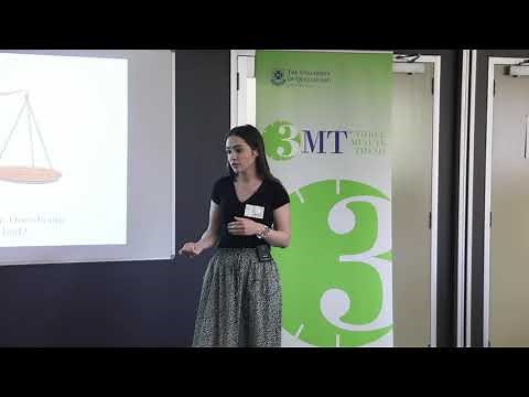 3MT UQ Psych 2019 Winner – Sophie Cameron
