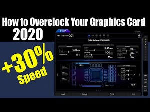 HOW TO OVERCLOCK YOUR GRAPHICS CARD FOR A 30-40% SPEED BOOST! (2020)