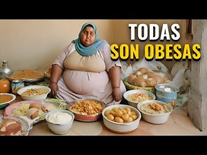 Forced to gain weight to be more beautiful | Obese women in Mauritania