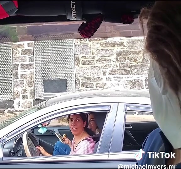 Scare Prank Featuring Michael Myers Mask