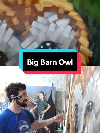 Creating a Stunning Barn Owl Painting