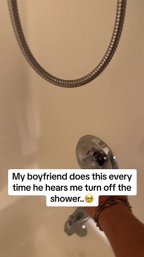 Humorous Couple Moments: Showering Together