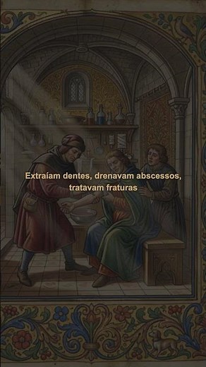 Na Idade Média, quem cortava cabelo também extraía dentes e amputava membros.