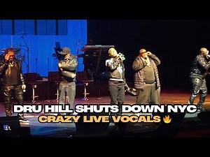 Dru Hill Shut Down NYC! CRAZY Vocals 🔥 Jazz Officially Rejoins the Group!