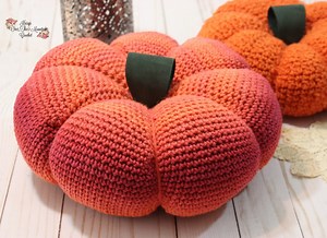 Big And Spicy Pumpkin | Free Crochet Pattern - Krissys Over The Mountain Crochet