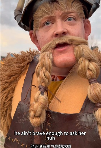 When you go to Epic Universe and ask why Hiccup and Astrid still haven't married: #hiccstrid #howtotrianyourdragon #hiccup #astrid #epicuniverse