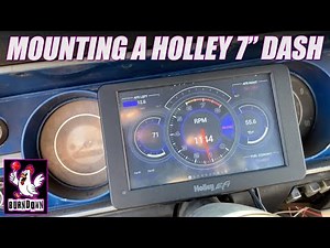 Holley 7" Digital Dash Install