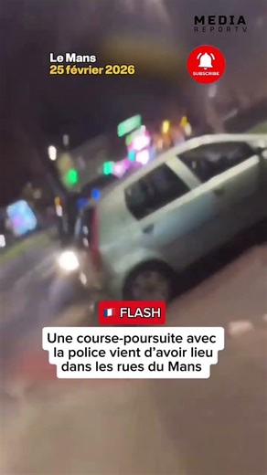 High-speed chase in Le Mans: spectacular arrest in the middle of the street 🚔