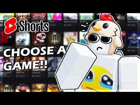 PLAYING ROBLOX WITH VIEWERS! #shorts