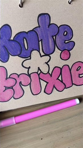 Drawing + Hand Lettering a Name #customname #letteringideas