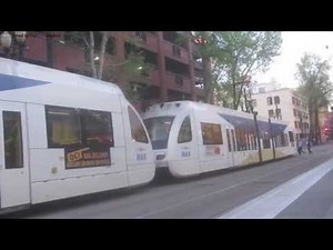 LightRail in Portland, Oregon