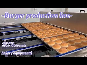 Fully automatic hamburger production line/ burger dough ball forming line