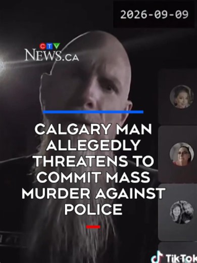 A Calgary man is in custody after he allegedly threatened to commit another Mayerthorpe — a reference to a 2005 shooting that killed four police officers. #Calgarynews #calgary_yyc #calgary #Calgarypolice #investigation #crime #northeastCalgary #shooting