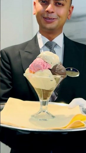 Trying the 24 hour butler service on MSC Yacht Club 😉 #shorts #cruise