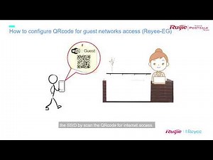Reyee - How to configure QRcode for guest internet access (Reyee-EG)