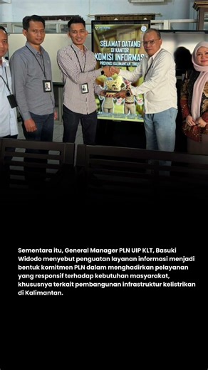 PLN UIP KLT Perkuat Keterbukaan Informasi Publik di Kaltim
