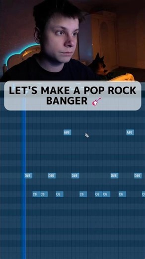 LET'S MAKE A POP PUNK BANGER 🎸 #musicproducer #musicproduction #flstudio #beatmaker