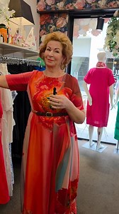 Here's Debbie, wearing the Deeanne Hobbs Menaka Dress 💗✨ Now ladies this one is rayon, with beautiful print. And, each piece is slightly unique! The Menaka also comes in a gorgeous top if you're not a dress person. ✨ Details we love: soft drape, feature back detail, easy movement, unique print placement. ✨ Hot tip: Deeanne Hobbs is generously cut, so consider sizing down. Pop in to try the Menaka Dress, or you can shop online: https://www.soyouboutique.co.nz/products/menaka-dress | So You Bouti