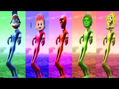 ALIEN DANCE 👽 VS CARTOON CHARACTERS 🎶Part 3