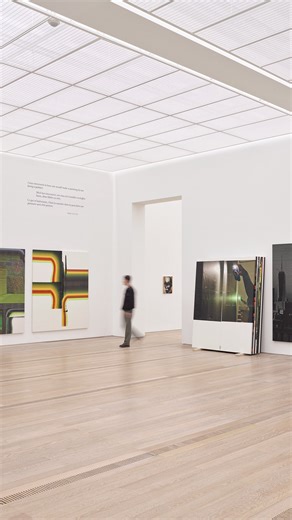 Fondation Beyeler on Instagram: "What happens when the hand can’t achieve what the mind imagines? ✍️ For artist @WadeGuyton, the answer arrived was a humble desktop Epson printer. Starting by printing over book pages, evolving into feeding folded linen through large-format machines, his process grew from improvisation to a 20-year exploration of what digital tools make possible. His practice shows that technology isn’t just a tool, but a collaborator in creation. Part of the #ArtistTalks series,