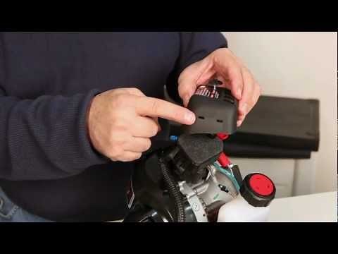 The TB2040 XP gas string trimmer | How to set up your 2-cycle trimmer