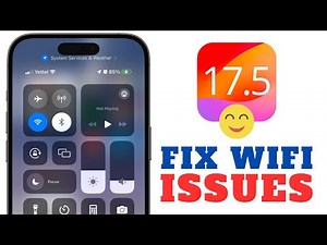 iOS 17.5 - Fix WiFi Issues After Updating!