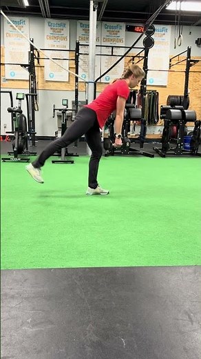 Single leg RDL for hamstring and glutes strength