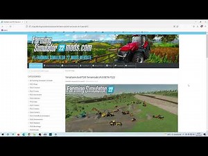 PORADNIK - Jak zainstalować mod (modpack) do gry Farming Simulator 22 na PC