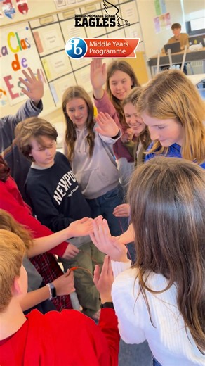 Learning comes alive in Design class! As part of their *Assistive Technology Unit, WMS 7th graders explored conductivity by building a human piano with Makey Makey — complete with a student conductor leading the sound. 🎶⚡ *This was the culminating project for an IB MYP design unit on assistive technology. Students learned about assistive technology and its impact, created prototypes for an assistive technology device of their own making, and finally were able to test their products with classma