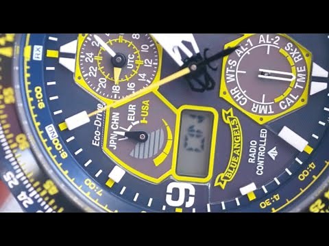 Citizen: The Watch Out with Bradley Hasemeyer | Review Promaster Blue Angels Skyhawk A-T JY8128-56L