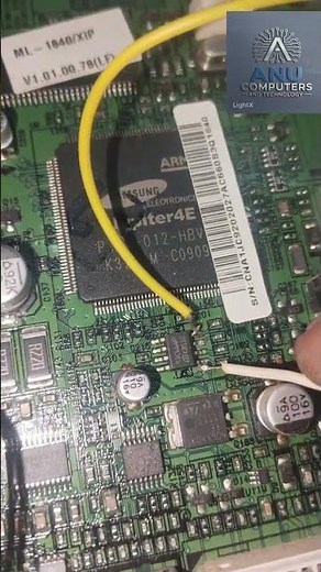 samsung ml-1640 printer red light error SLOVE