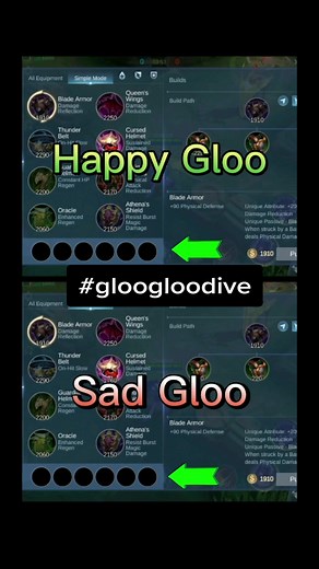 Gloo Tutorial: Rule #5 - Die Hard or Dive Smart #gloogloodive 1. The goo get hit first is the key. 2. But lesser goo is harder to stacks. 3. Decision making between stacking or taking damage. 4. Attached will recover 25% hp. 5. Dive in and out turret is the key. SO DIVE SMART! ps: Once ur goo hit an enermy, the turret will hit u. #mobilelegend #ml #mlbb #mlbbtiktok #gloo #glootiktok #gloogloojiao #glootutor #mltutorial #mlbbtutorial #mlbbtutor #mlbbtutorialvideo #turretdive