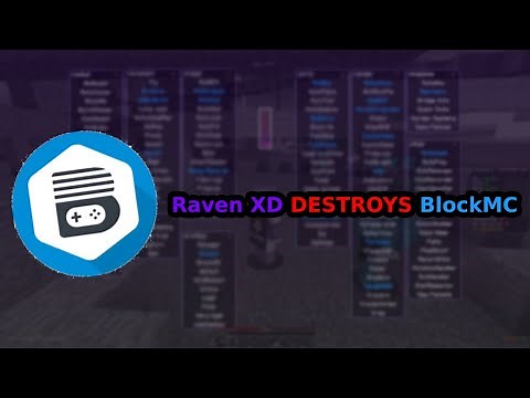 Raven XD DESTROYS BlocksMC