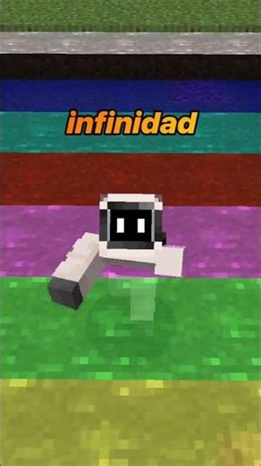 Agua de COLORES en MINECRAFT #minecraft #shorts