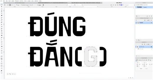 ĐÚNG ĐẮN(G) FONT / TRULY FONT | FREE DOWNLOAD - HẢI HÒA