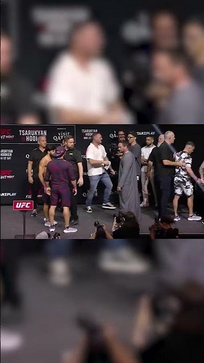 UFC's Arman Tsarukyan Headbutts Dan Hooker In Wild Weigh-In Altercation