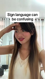 587K views · 20K reactions | More and kissing look-alike sign language haha, but dont worry! It’s simple. #signlanguage #awareness #similar | DEAFinitely Beautiful | Facebook