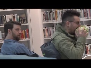 Eating Loud in the LIBRARY PRANK