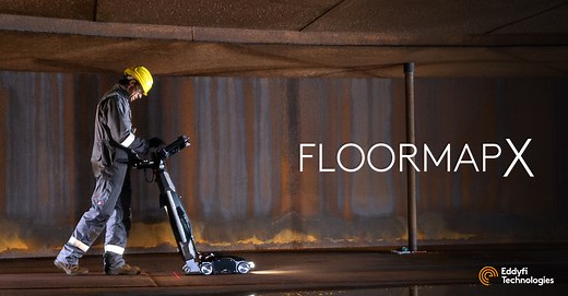 FloormapX MFL Array Tank Scanner – Maximum Coverage | Eddyfi