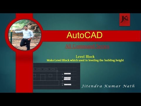 How to create Level Block in AutoCAD