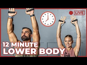 12 Minute Lower Body Resistance Band Circuit ft. Coach Brady & Lindsay