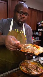 3.7K views · 756 reactions | Jamaican Style Steamed Fish. Whole red snapper Veggies: Okra Carrots Potatoes Scotch Bonnet peppers One pack of cock soup mix 1 stick of butter Dry jerk or AP seasonings. #cookinwidkunchi #yaadmanting #jerkseasoning #homemade #jerkchicken #jamaicanfood #jamaicanfood | Cookin Wid Kunchi | Facebook