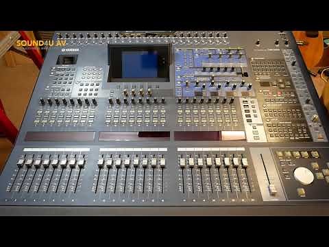 How to setup DM2000 as a DAW control surface in Logic Pro X. 24 channel moving faders