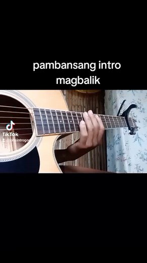 Magbalik intro tutorial#fypシ #foryoupage #4upageシ #Gitara