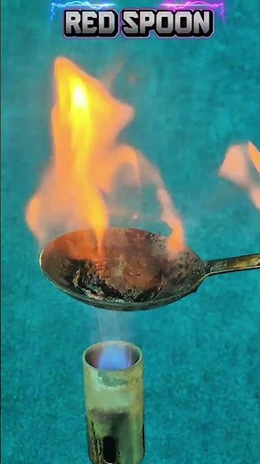 Burning candy Experiment | Spoon Fire Test@Red Spoon