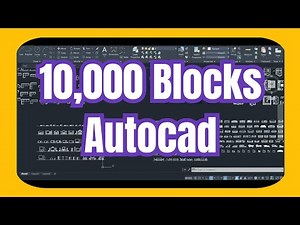 Descargar 10,000 BLOCKS de Construcción para Autocad
