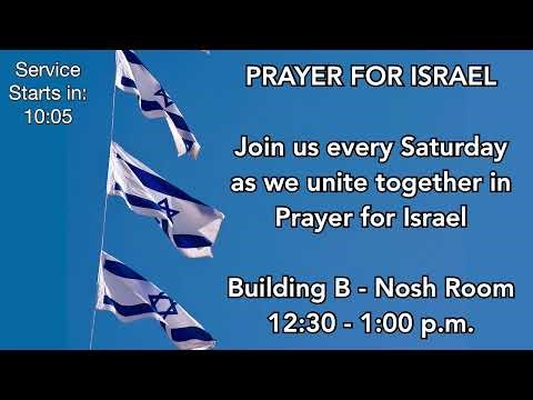 Shuvah Yisrael Shabbat Service 09/27